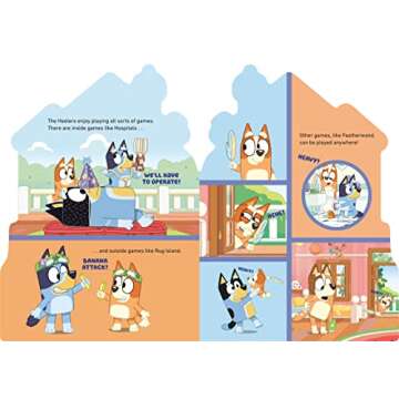 Bluey At Home with the Heelers - Perfect Board Book Gift