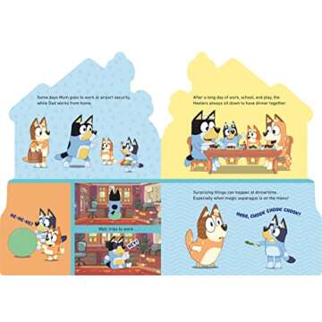 Bluey At Home with the Heelers - Perfect Board Book Gift