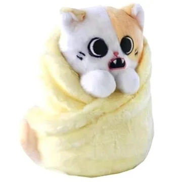 Soft & Cute Purritos Plushie for Cat Lovers