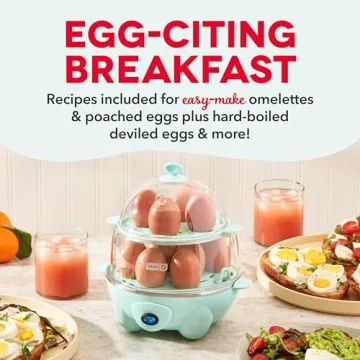 DASH Deluxe Rapid Egg Cooker - Quick, Easy Cooking Solutions