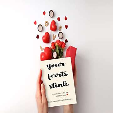 Unique Valentines Gifts: Humorous Birthday & Anniversary Card