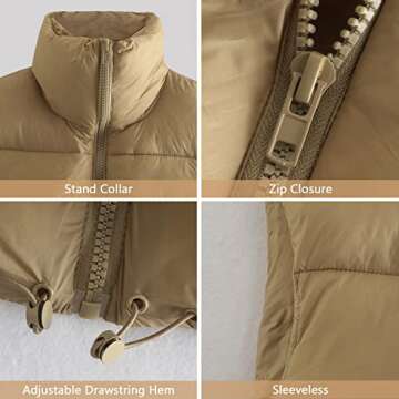 Chic Puffer Vest for Women - Stay Warm in Style