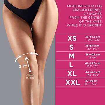 Queen Wear – Sleek Black Grip – Pole Dance Knee Pads – Perfect Woman Protection for Pylon Ballet Modern Dance and Indoor Sports (S)