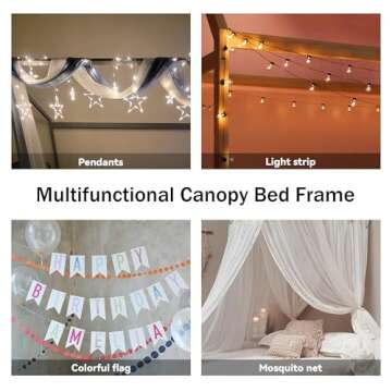 Durable Merax Twin Size Wooden House Bed for Kids