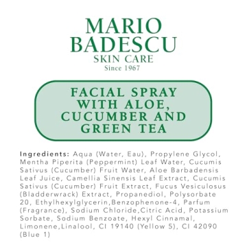 Mario Badescu Hydrating Face Mist with Aloe and Cucumber