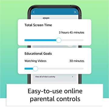 Amazon Fire HD 8 Kids tablet, ages 3-7. Top-selling 8" kids tablet on Amazon - 2022. Ad-free content with parental controls included, 13-hr battery, 32 GB, Disney Mickey Mouse
