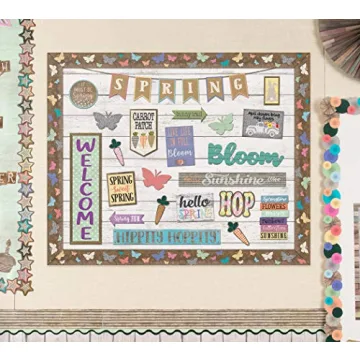 Versatile White Shiplap Bulletin Board Roll for Classrooms