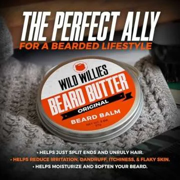 Wild Willies Beard Butter Leave-In Conditioner - Organic Care for Men