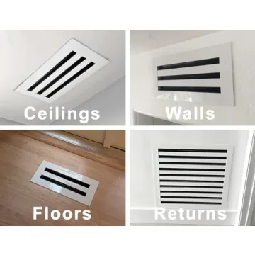 BUILDMART 10x8 Modern AC Vent Cover for Stylish Home