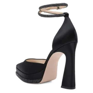Elegant XYD Women's Block High Heels for Evening Events