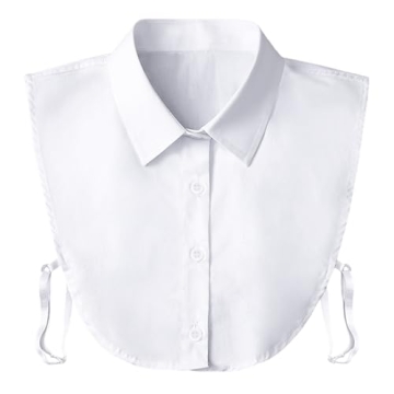 Stylish Fake Collar Detachable Dickey Collar Blouse for Women & Girls