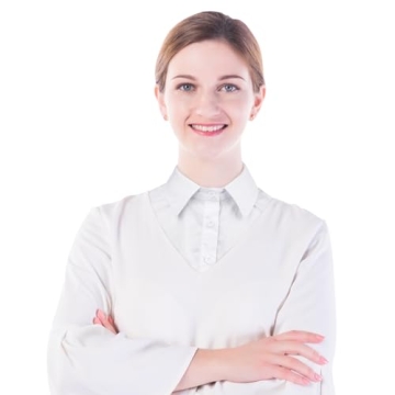 Elegant Fake Collar Detachable Dickey Blouse for Women