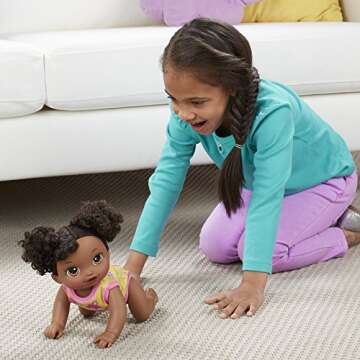 Interactive Baby Alive Baby Go Bye Bye Doll - African American