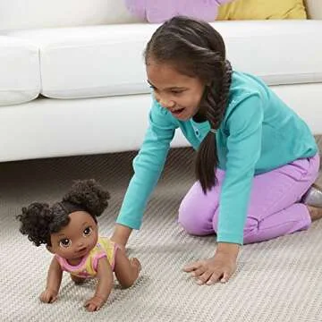 Interactive Baby Alive Baby Go Bye Bye Doll - African American