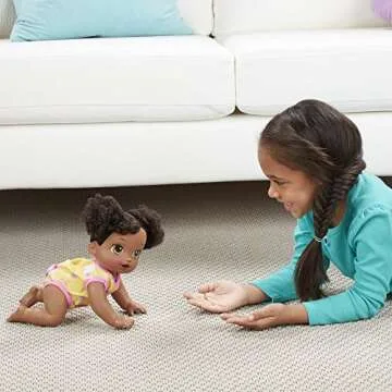 Interactive Baby Alive Baby Go Bye Bye Doll - African American