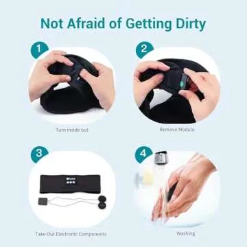 Wireless Headband Earphones for Sleep & Sports