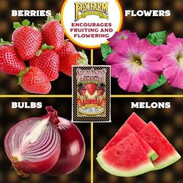 FoxFarm Strawberry Fields Fruiting & Flowering Potting Soil, 1.5cu ft - Use to Increase Blooms, Fruits, and Berries - Made for The Fruiting and Flowering Stages of Plants