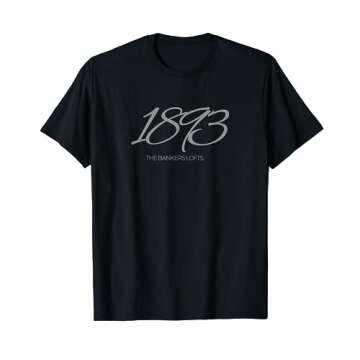1893 The Bankers Lofts T-Shirt - Celebrate Heritage and Community Style