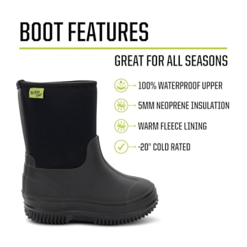 Western Chief Kids Freestyle Neoprene Rain Boot - Durable & Stylish for Kids