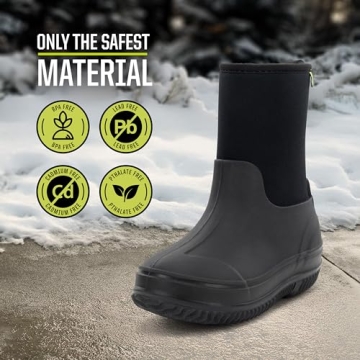Western Chief Kids Freestyle Neoprene Rain Boot for All Weather Adventure