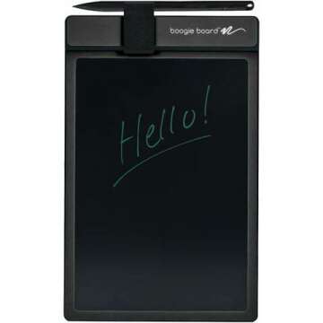 Reusable Boogie Board Writing Pad with Stylus - Instant Erase