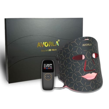 Avorla Beauty LED Mask for Wrinkles and Acne Treatment