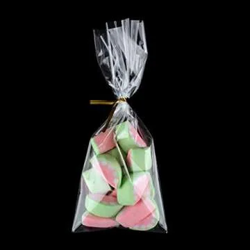 FUNNYARD Clear Cello Treat Bags for All Occasions