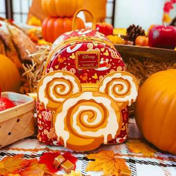Loungefly Disney: Fall Sweet Treats Mini-Backpack, Amazon Exclusive