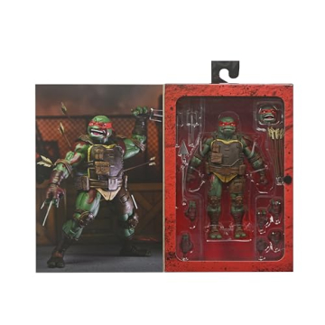 Collectible NECA Raphael Figure from TMNT The Last Ronin