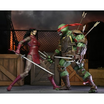 Collectible NECA Raphael Figure from TMNT The Last Ronin