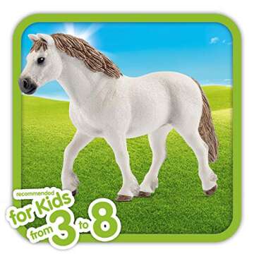 Schleich Farm World, Collectible Horse Toys for Girls and Boys, Welsh Pony Mare Horse Figurine, Ages...