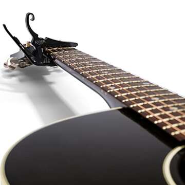 Kyser Low-Tension Quick-Change Capo for 6-string guitars