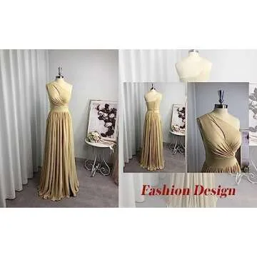 VCCICANY Dusty Rose Bridesmaid Dresses for Women Long Open Back Corset Evening Formal Dresses Size 6