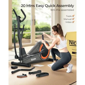 Niceday Elliptical Machine with 16 Resistance Levels