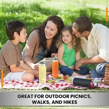 Chef's Star 18 Oz Glass Juicing Bottles - Set of 12