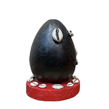 8" Orisha Elegua Sculpture - Spiritual Artificial Stone Art