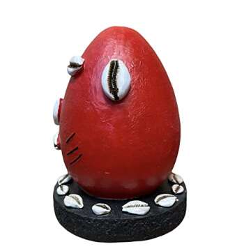 8" Orisha Elegua Sculpture - Spiritual Artificial Stone Art