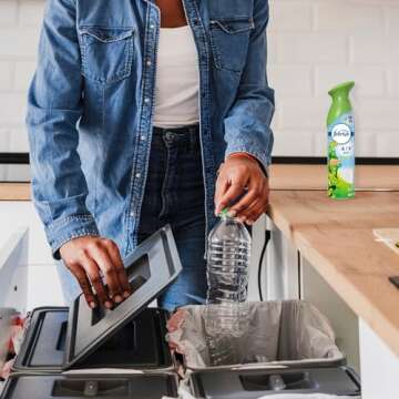 Febreze Air Mist Air Freshener Spray, Odor-Fighting Room Spray, Air Fresheners for Home and Bathroom and Kitchen, Aerosol Can, Gain Original Scent, 8.8oz, 6 Count