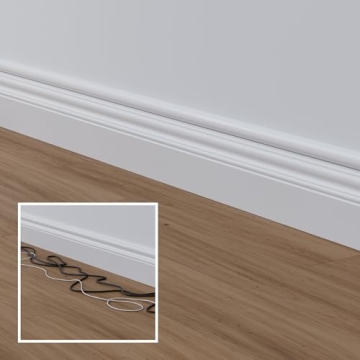 D-Line Half Round Cord Hider - Patent Cable Cover Solution