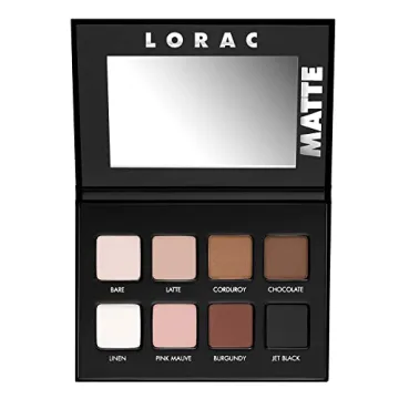 LORAC PRO Matte Eye Shadow Palette - Vibrant and Long-lasting