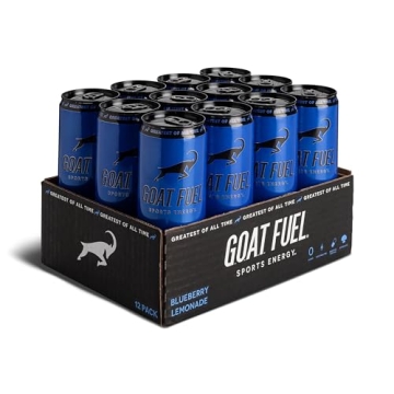 New G.O.A.T. Fuel® Energy Drink - Sugar-Free Pre-Workout Energy- Increase Mental and Physical Perfo...