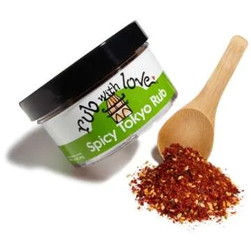 Rub with Love by Tom Douglas (Spicy Tokyo, 3.5 oz) - Gourmet Spice Blend to Enhance Your Dishes