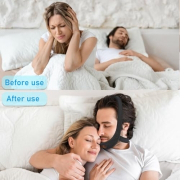 Comfortable Anti Snoring Chin Strap for Peaceful Sleep