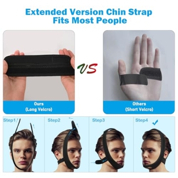 Comfortable Anti Snoring Chin Strap for Peaceful Sleep
