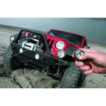 WARN 90287 Winch Component Accessory: Wireless Remote Control System for Truck and SUV Winches with 5 Wire Electrical System