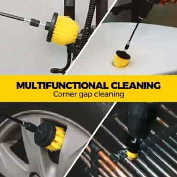 Holikme 6-Pack Drill Brush Set for Effortless Cleaning