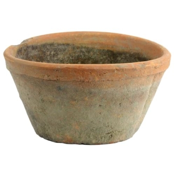 HomArt Rustic Terra Cotta Oval Pot Decorative Planter