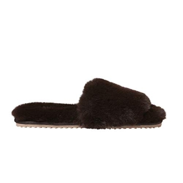 Twelve AM Co. Womens So Good Fluffy Slippers