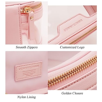 Rownyeon Clear Makeup Case – Stylish & Versatile Organizer