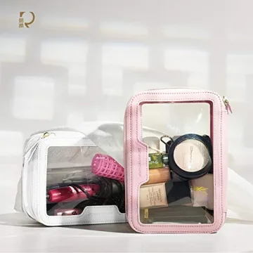 Rownyeon Clear Makeup Case – Stylish & Versatile Organizer